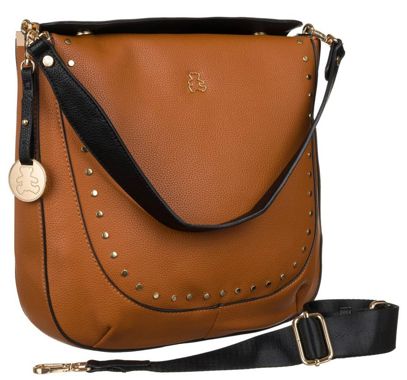 Leatherette shoulder bag LULUCASTAGNETTE SONJA