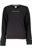 TOMMY HILFIGER SWEATSHIRT WITHOUT ZIP WOMEN BLACK