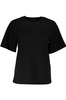 CAVALLI CLASS T-SHIRT SHORT SLEEVE WOMAN BLACK