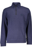 HUGO BOSS HERREN-SWEATSHIRT MIT BLAUEM ZIP