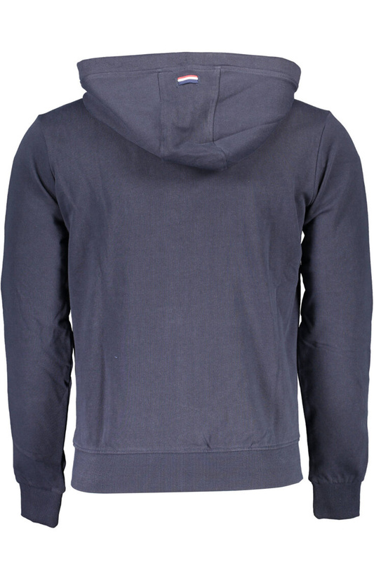 US POLO HERREN SWEATSHIRT BLAU MIT REISSVERSCHLUSS