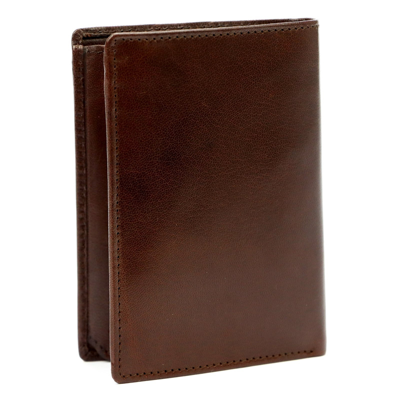 Roomy Leather Men's Wallet EL FORREST with RFID