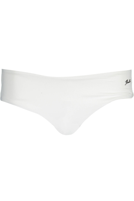 KARL LAGERFELD BEACHWEAR WOMEN&#39;S BOTTOM SWIMSUIT WHITE