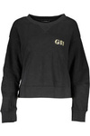 GUESS JEANS SWEATSHIRT WITHOUT ZIP WOMAN BLACK