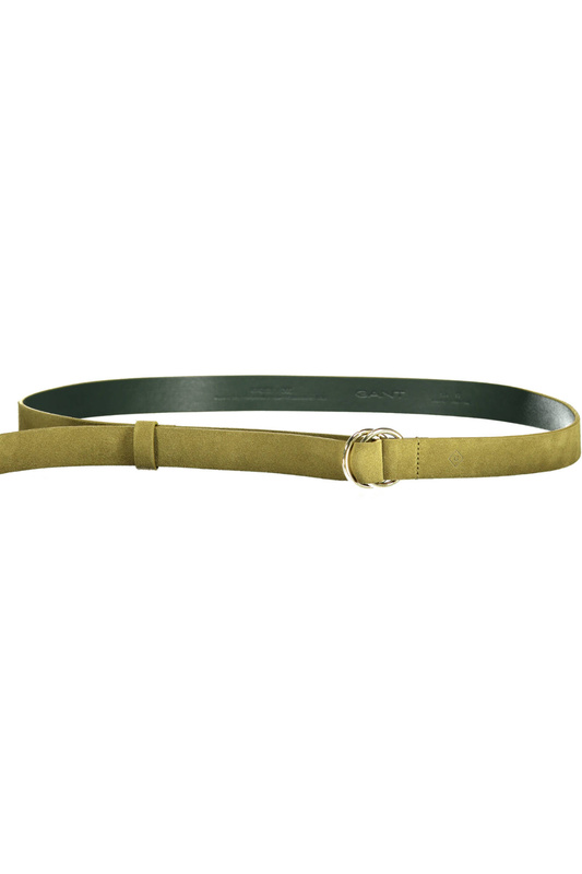 GANT GREEN WOMEN&#39;S LEATHER BELT