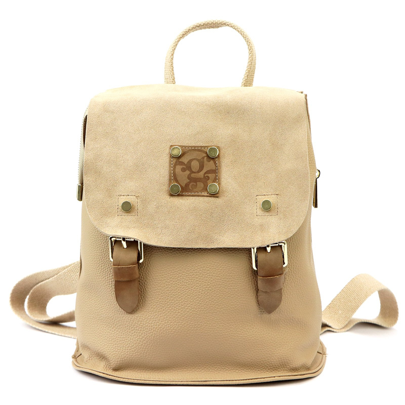 Women's eco-leather backpack Gregorio SMV20