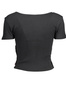 LEVI&#39;S WOMEN&#39;S SHORT SLEEVE T-SHIRT BLACK