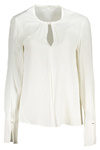 PATRIZIA PEPE WOMEN&#39;S LONG SLEEVE SHIRT WHITE