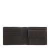 Nuvola Pelle Slim Mens Wallet Bifold in Genuine Nappa Leather with Coin Pocket and Credit Card Slots