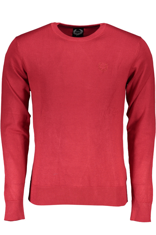 GIAN MARCO VENTURI HERREN-PULLOVER ROT