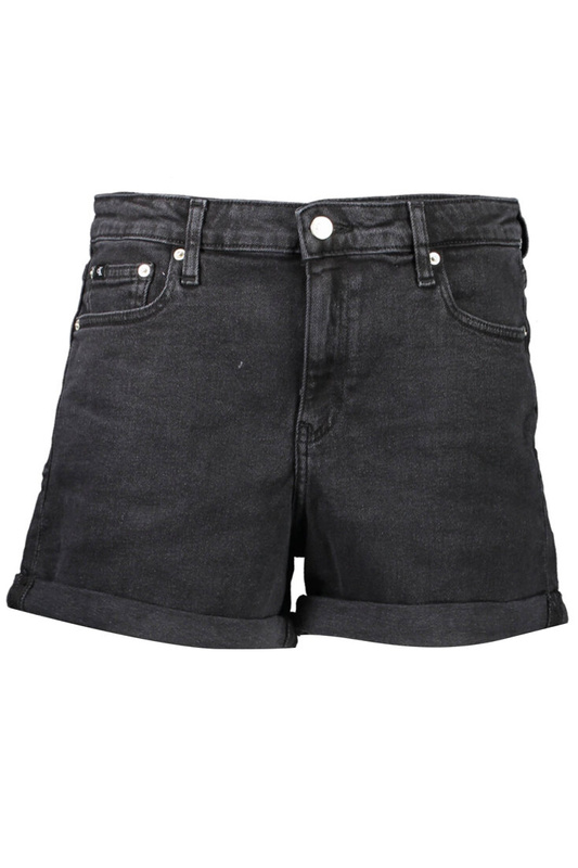 CALVIN KLEIN JEANS SHORT WOMAN BLACK