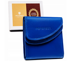 Leather wallet RFID PETERSON PTN RD-N08G-MCL