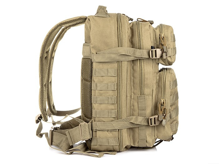 BEIGE TAKTISCHE WANDERN RUCKSACK TASCHE STRASSE GROSS S70