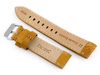 Leather watch strap W48 - PREMIUM - camel - 20mm