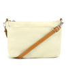 A sleek and roomy leather shoulder bag