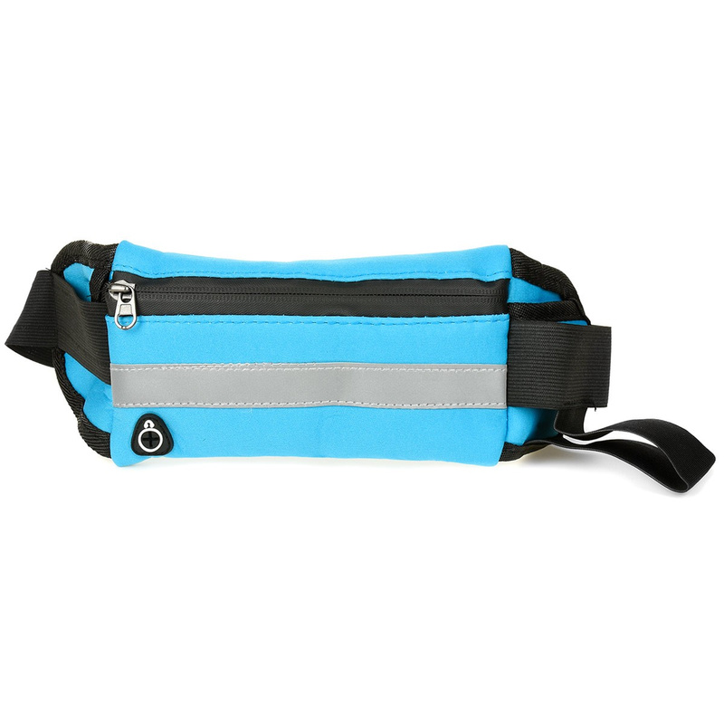 Blue neoprene waterproof rubber sports pouch I01