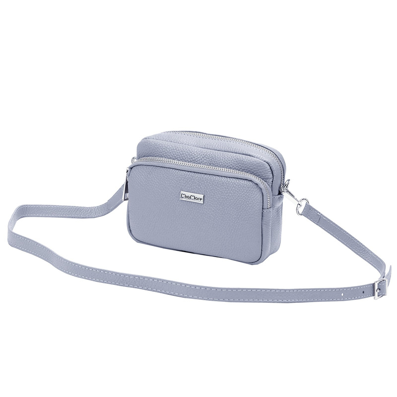 Women's leather urban messenger bag by MiaMore