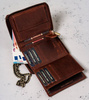 Men's genuine leather wallet Peterson PTN N4C-08-HWM