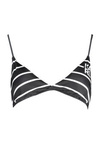 KARL LAGERFELD BEACHWEAR TOP WOMEN&#39;S COSTUME BLACK