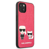 Karl Lagerfeld KLHCP13SPCUSKCP iPhone 13 mini 5,4" fuksja/fuchsia hardcase Ikonik Karl & Choupette