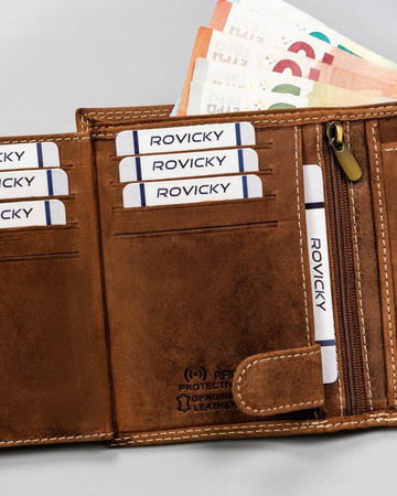 Stylish men's wallet with an individual design