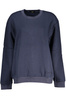 CAVALLI CLASS DAMEN-SWEATSHIRT MIT REISSVERSCHLUSS BLAU