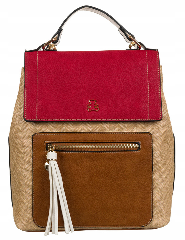 Leatherette bagpack LULUCASTAGNETTE THIBERT