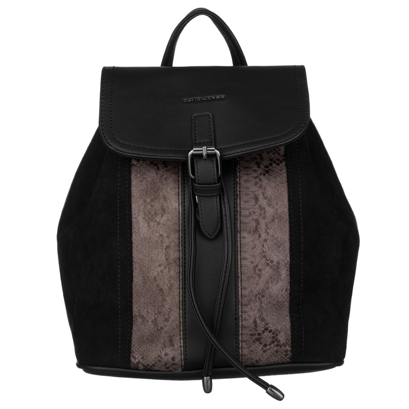 Leatherette bagpack DAVID JONES 6885-2