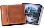 Men's genuine leather wallet Peterson PTN N008-PCA