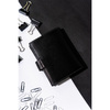 Leather men's zip-up wallet with RFID by Rovicky