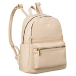 Urban Comfortable Backpack with Gold Zippers Rovicky