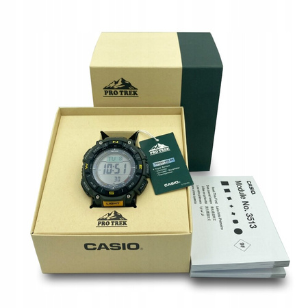 Casio Pro-Trek SOLAR MEN'S WATCH PRG-340-3ER + BOX