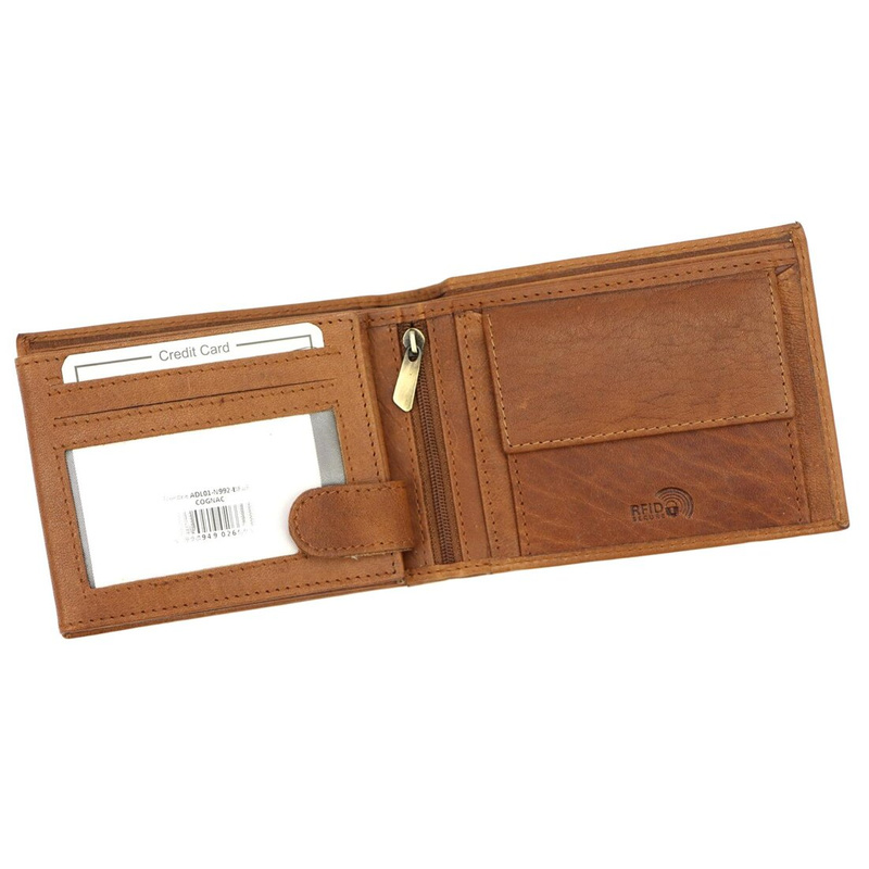 Practical stylish leather men's wallet Nordee