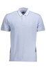 HARMONT & BLAINE KURZARM-POLO HERREN HELLBLAU