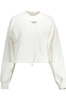 CALVIN KLEIN SWEATSHIRT WITHOUT ZIP WOMAN WHITE