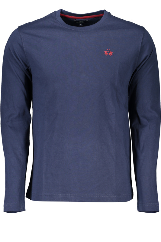 LA MARTINA MEN&#39;S LONG SLEEVE T-SHIRT BLUE