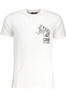 CAVALLI CLASS HERREN-KURZÄRMELIGES T-SHIRT WEISS