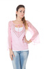 PHARD LONG SLEEVE T-SHIRT PINK WOMAN