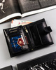 Leather wallet RFID PETERSON PTN 22311L-VT-E