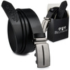 Beltimore leather men's black automatic belt A55 : Colors - black, Strap size - r.115-130 cm