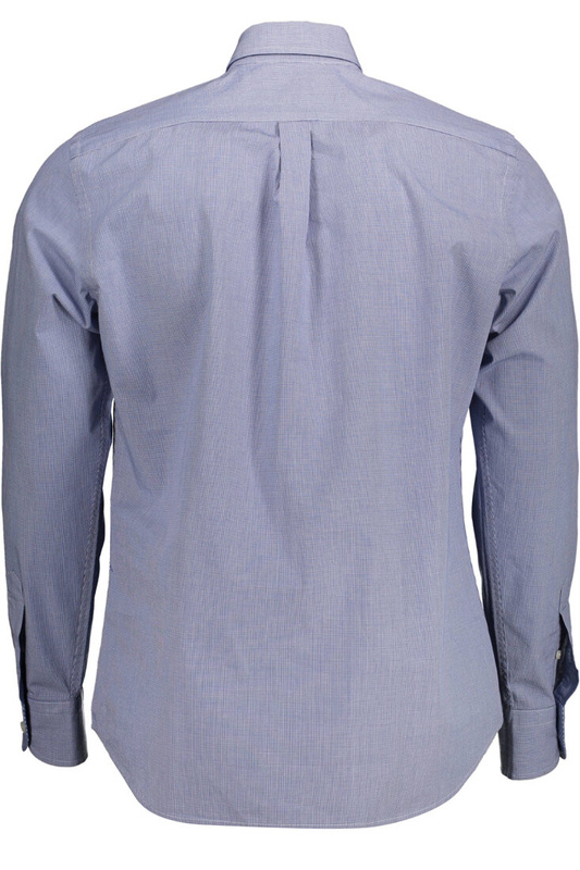 HARMONT&BLAINE MEN's BLUE LONG SLEEVE SHIRT