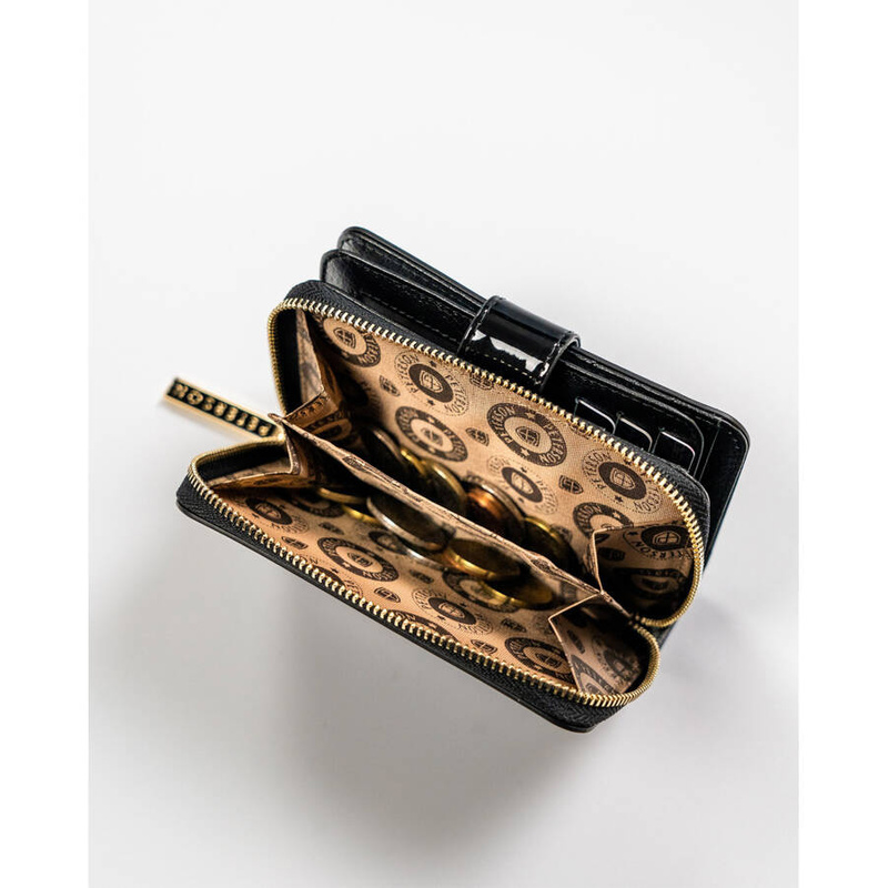 Leather wallet RFID PETERSON PTN 1N-602