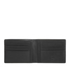 Nuvola Pelle Mens Wallet No Coin Pocket in Leather Slim with 8 Credit Card Slots Holder