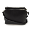 Large, elegant women's leather shoulder bag