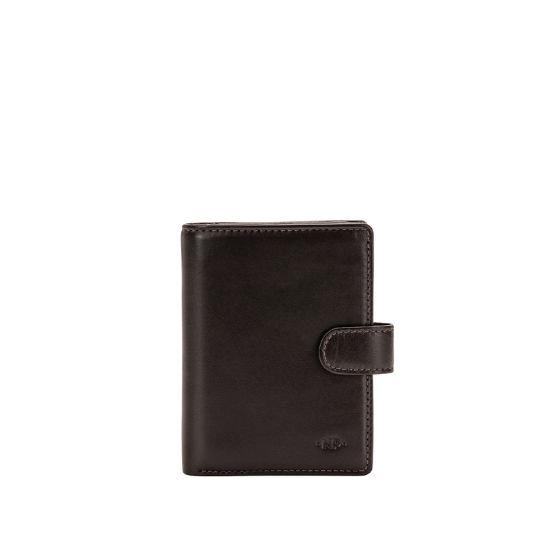 Small women’s wallet Nappa Oriane by Nuvola Pelle made in soft leather with coin pocket and snap closure. Fit dimension and compact design.