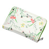 Women's roomy wallet with flowers in eco leather by Eslee