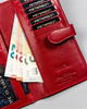 Leather wallet RFID PETERSON PTN RD-49-GCL