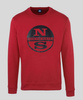 NORTH SAILS SWEATSHIRT OHNE REISSVERSCHLUSS HERREN ROT