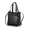 Large shoulder bag women's leather shopperbag