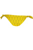 KARL LAGERFELD BEACHWEAR WOMEN&#39;S BOTTOM SWIMSUIT YELLOW